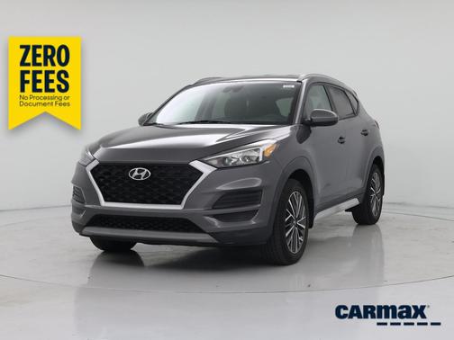 Gray 2021 Hyundai TUCSON SEL