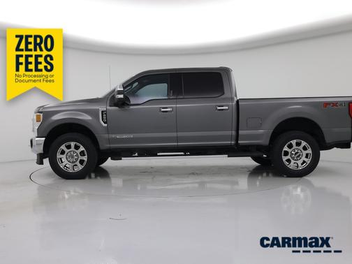 Gray 2021 Ford F-250 Lariat