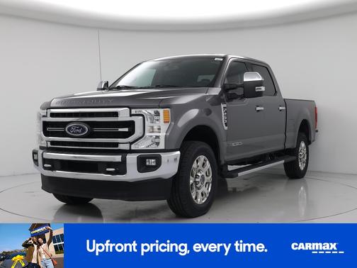 Gray 2021 Ford F-250 Lariat