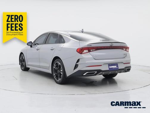 Gray 2021 Kia K5 GT-Line