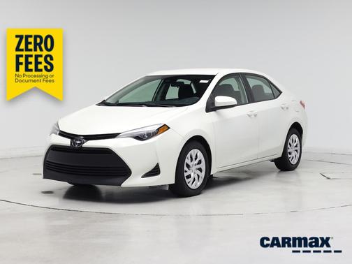 Pearl 2019 Toyota Corolla LE