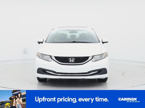 White 2014 Honda Civic EX