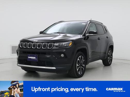 Black 2022 Jeep Compass Limited