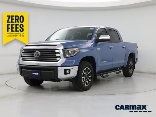 Blue 2020 Toyota Tundra Limited
