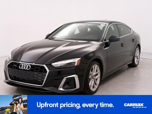 Black 2024 Audi A5 Sportback S-Line Premium
