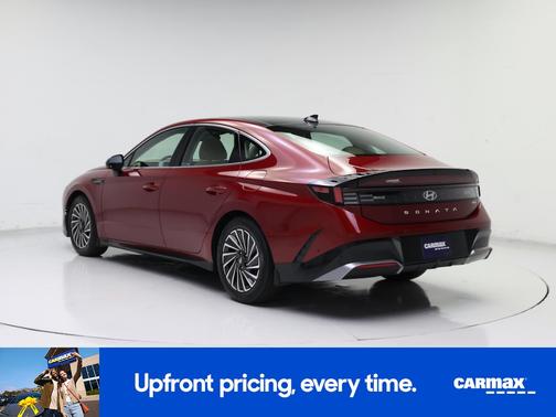 Red 2024 Hyundai SONATA Hybrid Limited