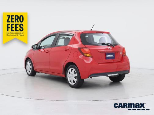 Red 2015 Toyota Yaris L