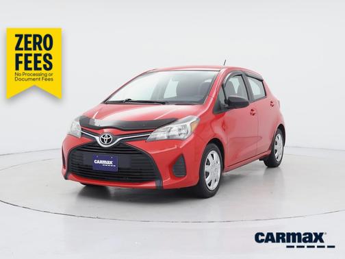 Red 2015 Toyota Yaris L
