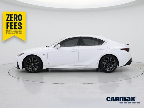 White 2023 Lexus IS 350 F-Sport