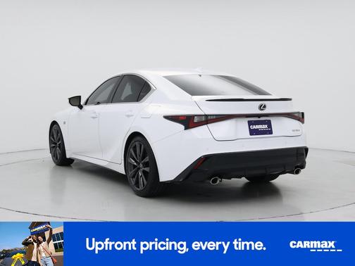 White 2023 Lexus IS 350 F-Sport