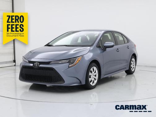 Blue 2022 Toyota Corolla LE