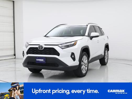 White 2023 Toyota RAV4 XLE Premium