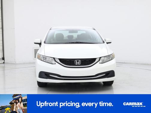 White 2014 Honda Civic LX