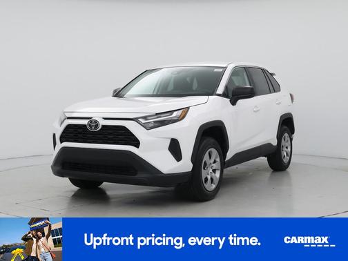 White 2023 Toyota RAV4 LE