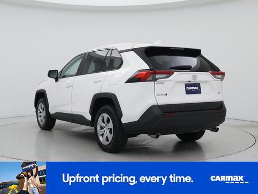 White 2023 Toyota RAV4 LE