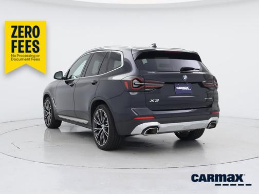 Black 2024 BMW X3 sDrive30i