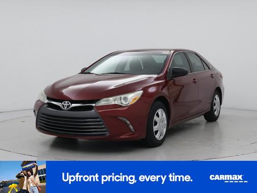 Red 2015 Toyota Camry LE