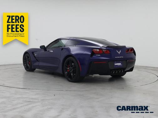 Blue 2019 Chevrolet Corvette Stingray