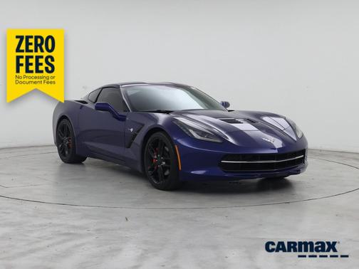 Blue 2019 Chevrolet Corvette Stingray