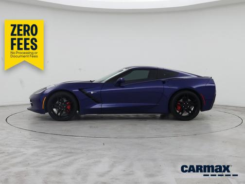 Blue 2019 Chevrolet Corvette Stingray