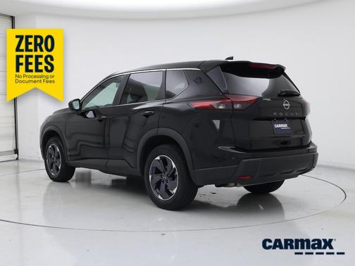 Black 2025 Nissan Rogue SV