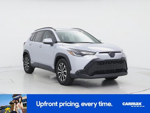 Silver 2023 Toyota Corolla Cross Hybrid SE