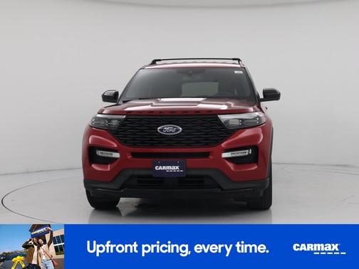Red 2022 Ford Explorer ST-Line