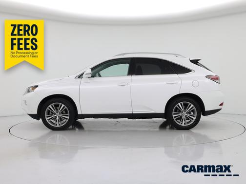 White 2015 Lexus RX 350