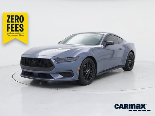 Blue 2024 Ford Mustang Ecoboost