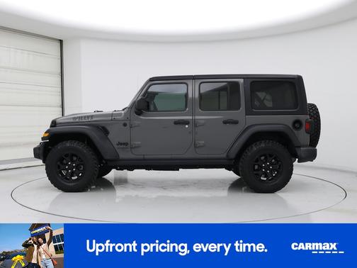 Gray 2020 Jeep Wrangler Unlimited Willys