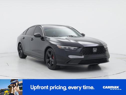 Black 2023 Honda Accord Hybrid Sport