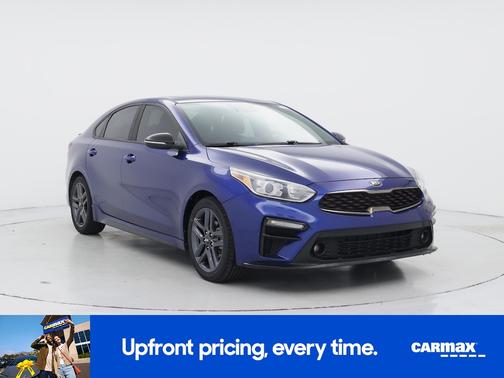 Blue 2020 Kia Forte GT-Line