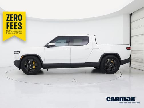 White 2023 Rivian R1T Adventure Quad-Motor Large