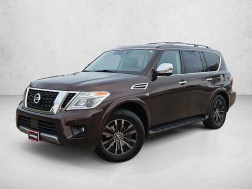Mocha Almond Pearl 2019 Nissan Armada Platinum