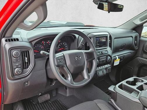 Red Hot 2026 Chevrolet Silverado 1500 Custom Trail Boss