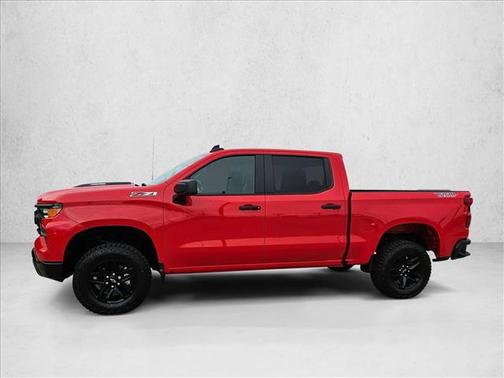 Red Hot 2026 Chevrolet Silverado 1500 Custom Trail Boss