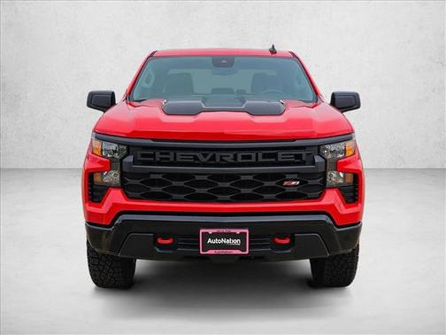 Red Hot 2026 Chevrolet Silverado 1500 Custom Trail Boss