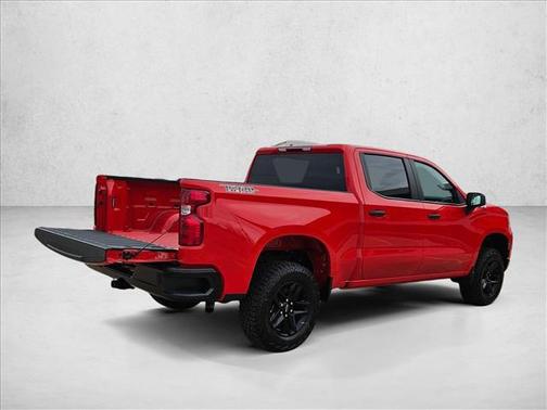 Red Hot 2026 Chevrolet Silverado 1500 Custom Trail Boss