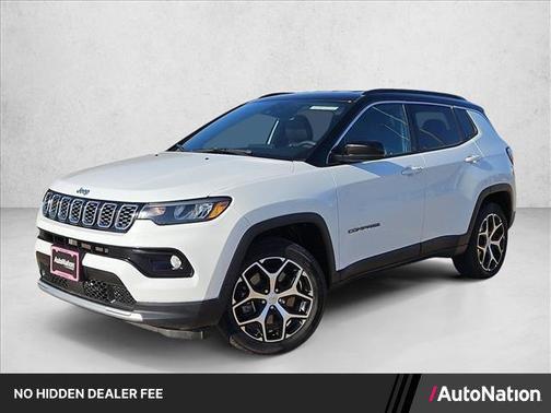 Bright White Clearcoat 2024 Jeep Compass Limited