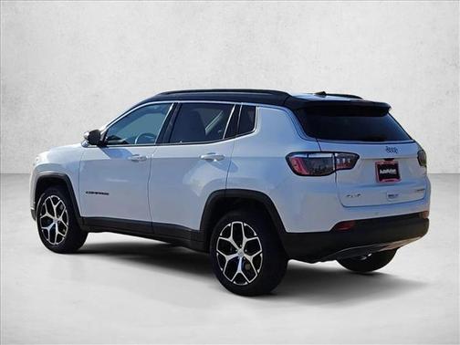 Bright White Clearcoat 2024 Jeep Compass Limited