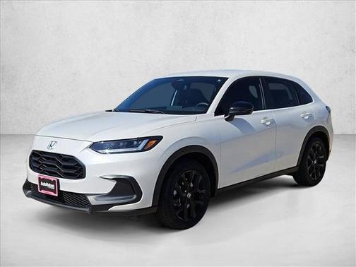Platinum White Pearl 2024 Honda HR-V 2WD Sport