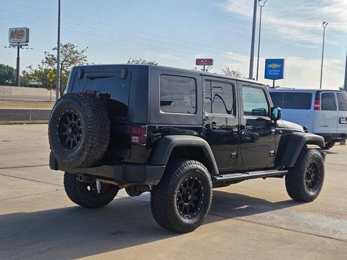 Black 2008 Jeep Wrangler Unlimited X