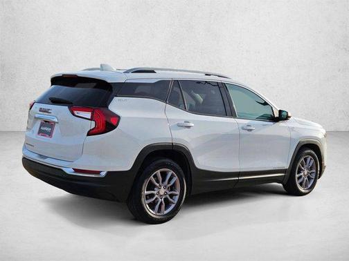 Summit White 2023 GMC Terrain SLT