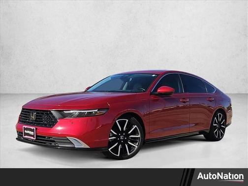 Radiant Red Metallic 2023 Honda Accord Hybrid Touring