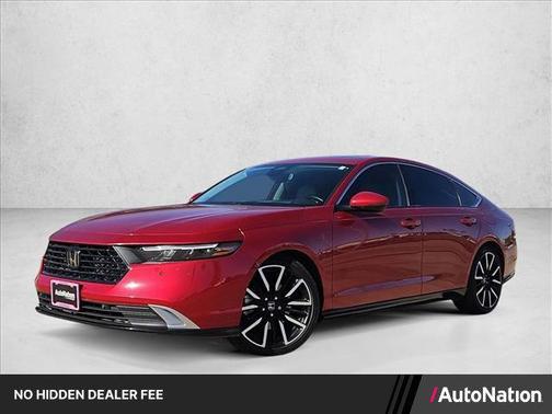 Radiant Red Metallic 2023 Honda Accord Hybrid Touring