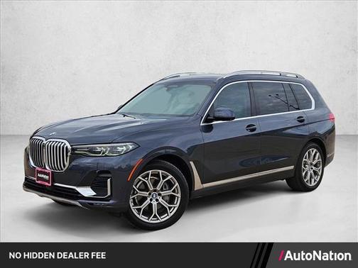 Arctic Gray Metallic 2019 BMW X7 xDrive40i