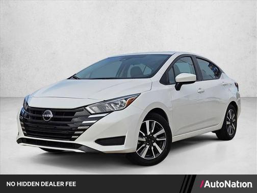 Aspen White Tricoat 2024 Nissan Versa 1.6 SV