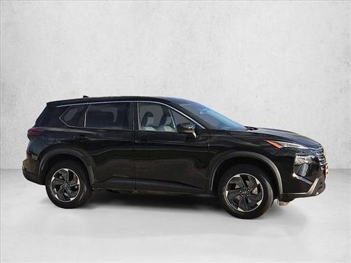 Super Black 2025 Nissan Rogue SV