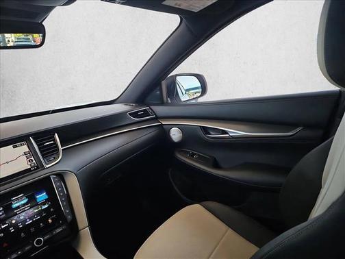 Radiant White 2024 INFINITI QX55 ESSENTIAL