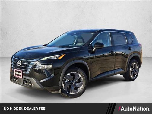 Super Black 2025 Nissan Rogue SV